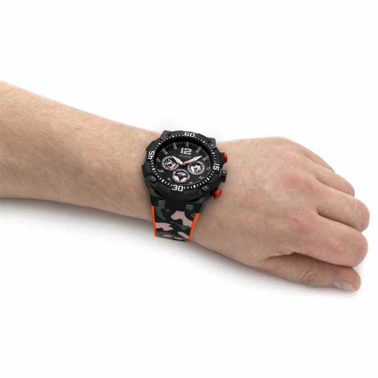 Guess Navigator Sport Camo Black Watch Gw0264G2  