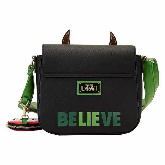 Marvel Loungefly Loki For President Cosplay Crossbody Bag  Ученически раници