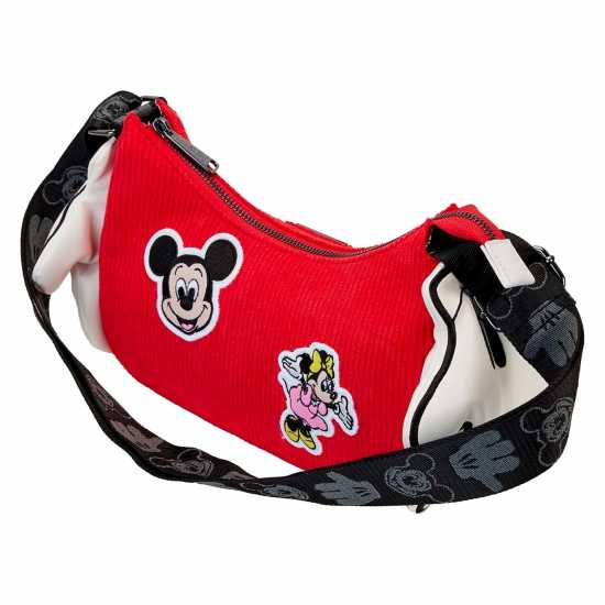 Disney Loungefly Disney100 Mickey Mouse Crossbody Bag  Ученически раници