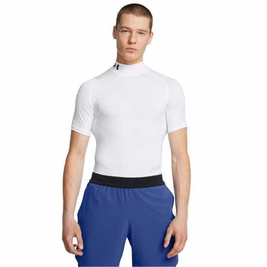 Under Armour Външен Слой Мъже Armour Ua Hg Comp Mock Ss Baselayer Top Mens  