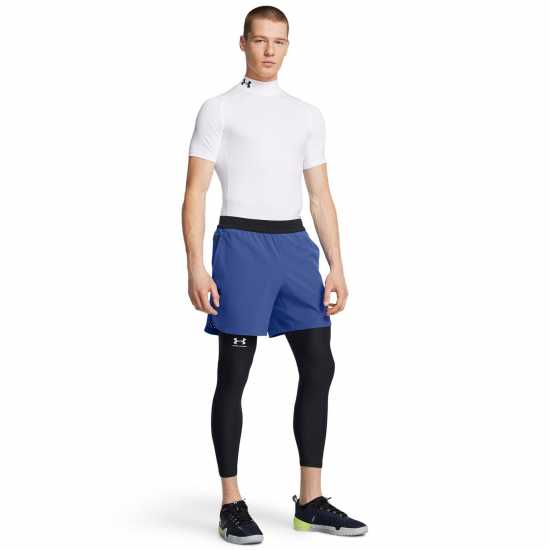 Under Armour Външен Слой Мъже Armour Ua Hg Comp Mock Ss Baselayer Top Mens  