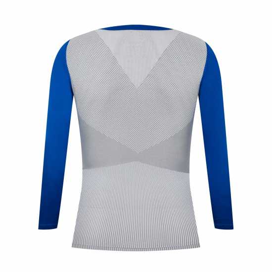 Umbro Външен Слой Мъже Pro Long Sleeve Baselayer Top Mens Дълбоко Сърф/Сиво Мъжки долни дрехи