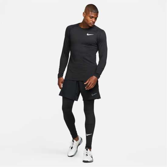 Nike Pro Men's Long-Sleeve Crew  Мъжки долни дрехи