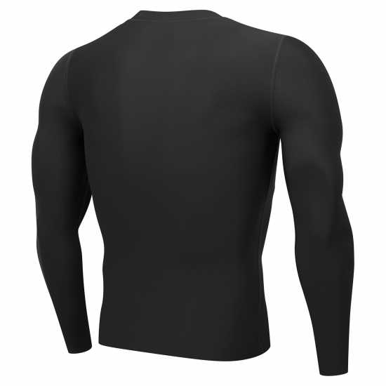 Atak Горнище С Дълъг Ръкав Sports Gaa Compression Long Sleeve Top Senior Черно Мъжки долни дрехи