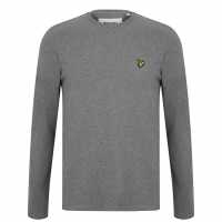 Lyle And Scott Sleeve Tee T28 среден сив 