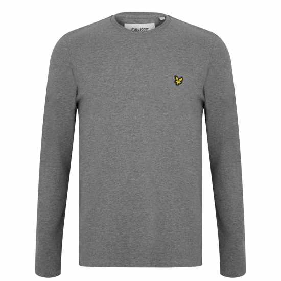 Lyle And Scott Sleeve Tee T28 среден сив 