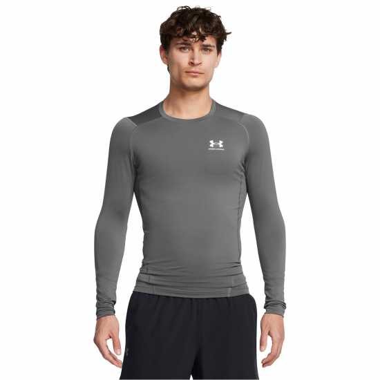 Under Armour Heatgear® Long Sleeve Mens Castlerock Мъжки долни дрехи