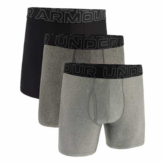 Under Armour Prf Tech 6In 3Pk  Sn00 Стомана/Замък/Черно 