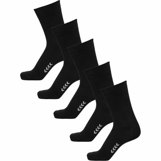 Hummel 5Pk Crew Sox 00  Мъжки чорапи