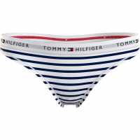 Tommy Hilfiger Icon Thong Print Нави полоски 