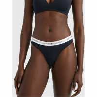 Tommy Hilfiger Icon Thong Print Пустинно небе 