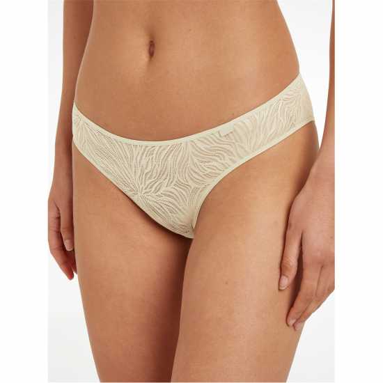 Calvin Klein Marquisette Bikini Bottoms Евкалипт Дамски бански