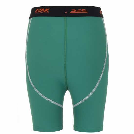 Atak Детски Шорти Compression Shorts Junior Green Детски основен слой дрехи