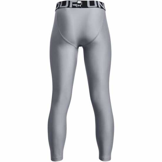 Under Armour Armour High Gear Armour Leggings Steel/Black Детски основен слой дрехи