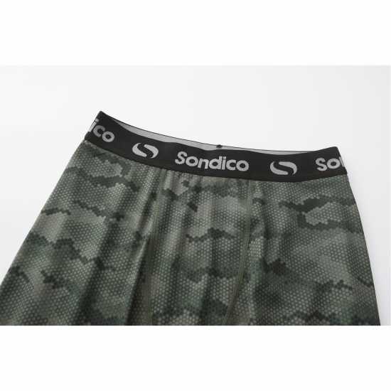 Sondico Мъжки Клин Core Tights Mens Камуфлажен принт Winter Rugby