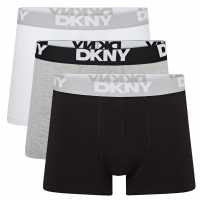 Dkny 3 Pack Trunks Черно/Бяло/Сиво 