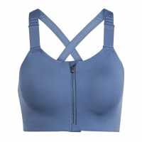 Adidas Tlrd Impact Luxe Training High-Support Zip Bra Wom High Sports Womens  Спортни сутиени