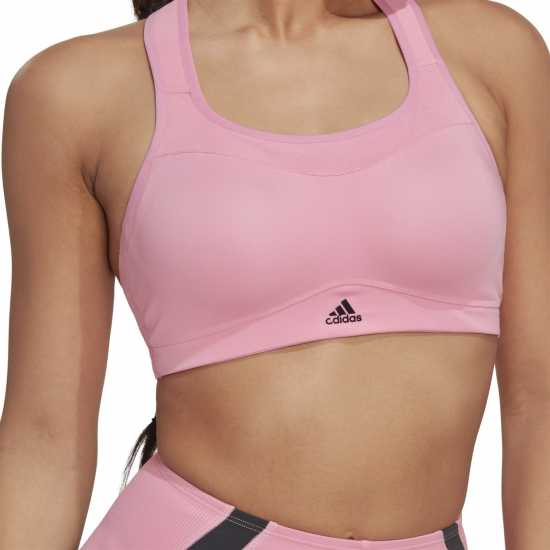 Adidas Tlrd Impact Training High-Support Bra Розово/Черно Спортни сутиени