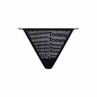 Tommy Hilfiger Aop Lce Thong Ld43  