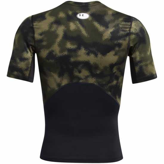 Under Armour HeatGear® Printed Short Sleeve Men's Зелено 