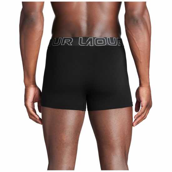 Under Armour Performance Cotton 3In 3Pk Черно Мъжко бельо