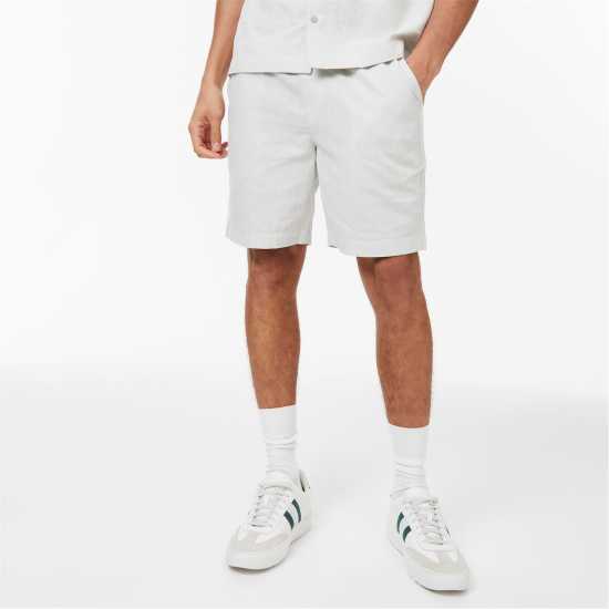 Jack Wills Linen Shorts Лак Мъжко облекло за едри хора