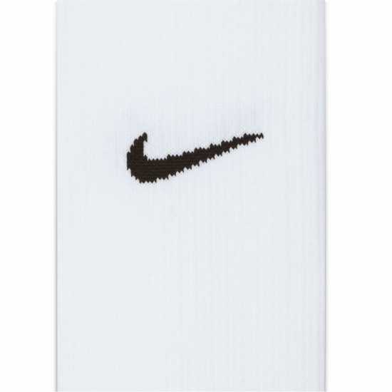 Nike Matchfit Soccer Knee-High Socks Football Sock Mens Бяло/Черно 