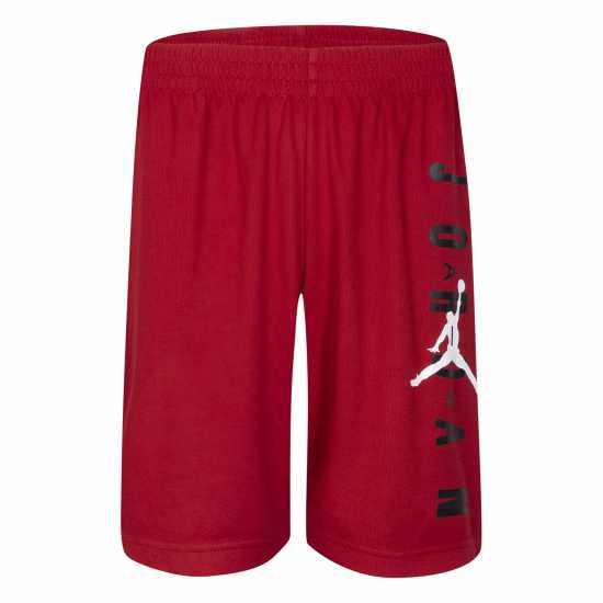 Air Jordan Mesh Short Junior Boys Тренировъчен червен Детски къси панталони