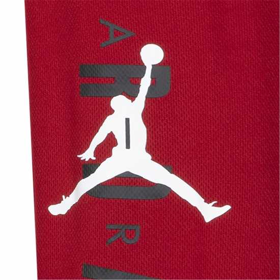 Air Jordan Mesh Short Junior Boys Тренировъчен червен Детски къси панталони