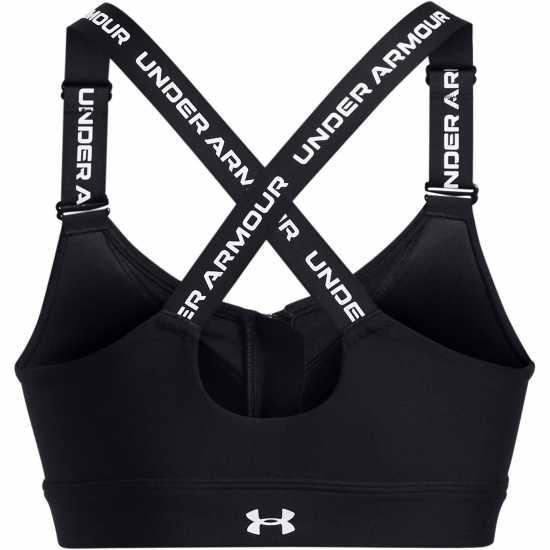 Under Armour Armour Ua Infinity High Zip 2.0 Bra Impact Sports Womens  