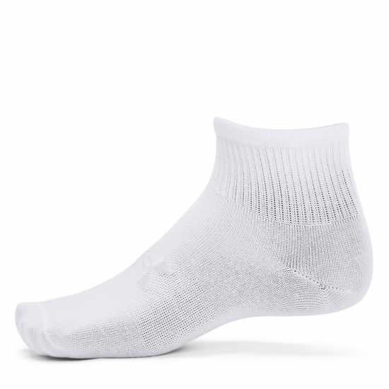 Under Armour Armour Ua Essential 3Pk Qtr Yth Trainer Sock Unisex Kids Бяло Детски чорапи