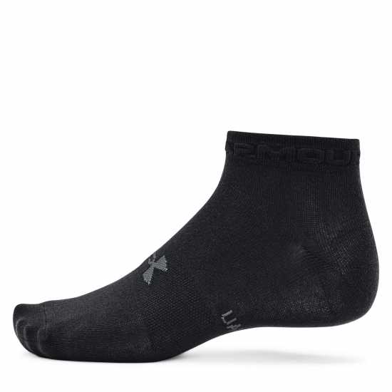 Under Armour Armour Ua Essential Low Cut 3Pk Trainer Sock Unisex Adults Черно Мъжки чорапи