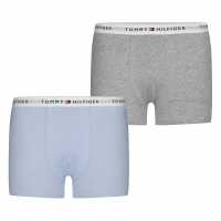 Tommy Hilfiger 2 Pack Of Trunks Junior Син/Сив 0SY 