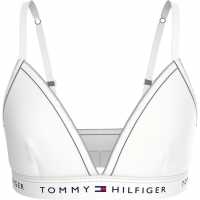 Tommy Hilfiger Triangle Bra Fixed Foam Бял YBR 