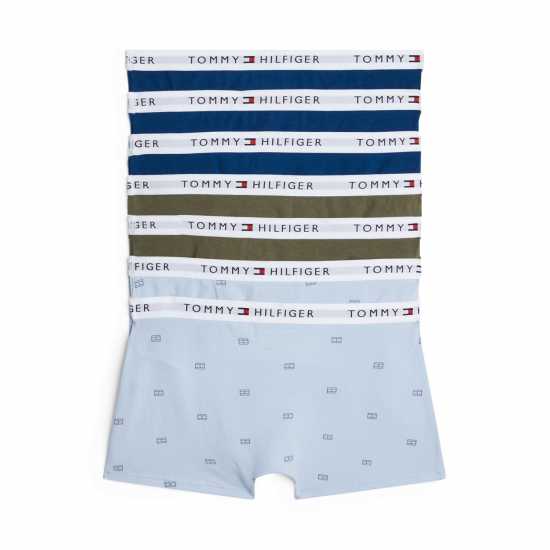 Tommy Hilfiger 7 Pk Trunk Print  