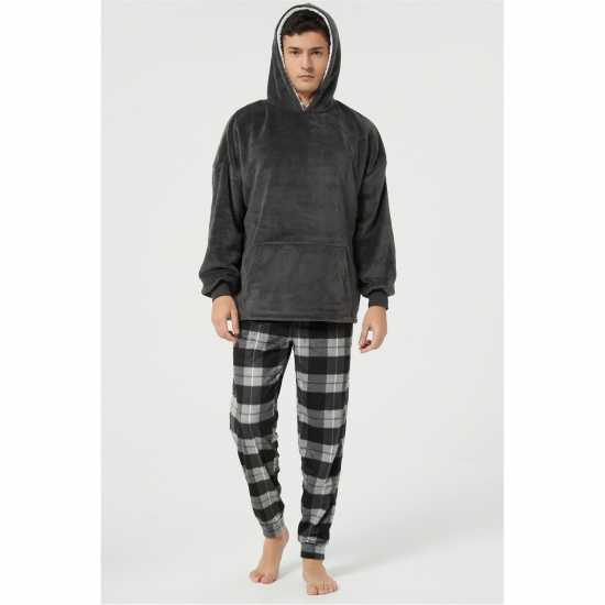 Howick Borg Hooded Fleece Lounge Set Угъл 