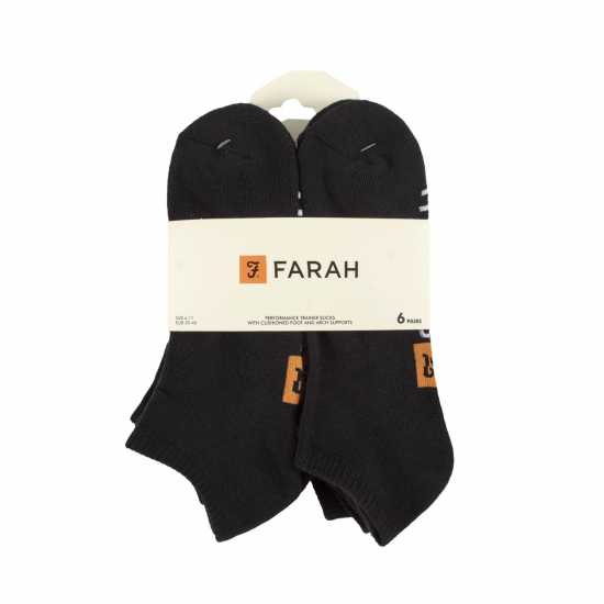 Farah 6 Pack Traner Socks Mens  Мъжки чорапи