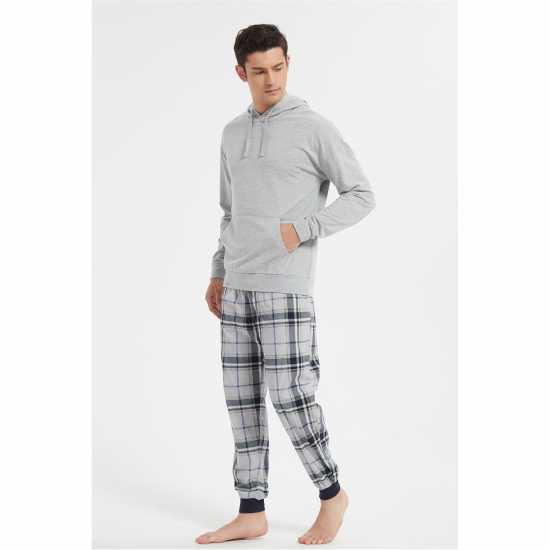 Howick Check Hooded Loungewear Set  