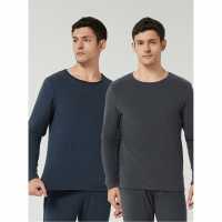 Howick 2 Pack Long Sleeve Thermal T-Shirts  