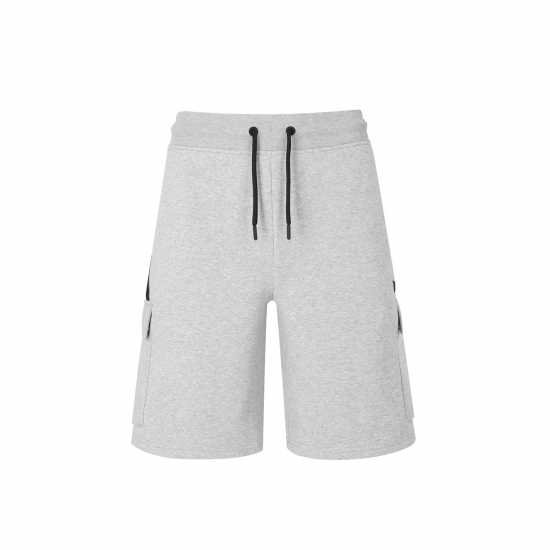 Мъжки Къси Панталони С Джобове Everlast Premium Cargo Shorts Mens Сив марл Мъжко облекло за едри хора