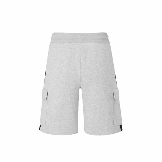 Мъжки Къси Панталони С Джобове Everlast Premium Cargo Shorts Mens Сив марл Мъжко облекло за едри хора