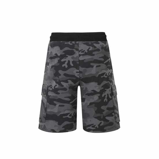 Мъжки Къси Панталони С Джобове Everlast Premium Cargo Shorts Mens Нави Каму 