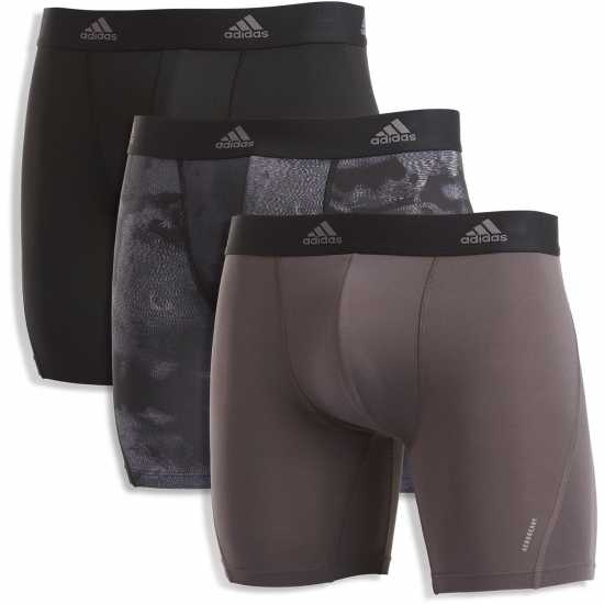 Adidas Active Micro Flex Eco Boxer Brief Черно Мъжко облекло за едри хора