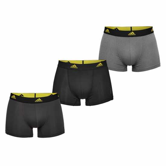 Adidas Active Micro Flex Eco Trunk 3Pk Черно Мъжко облекло за едри хора