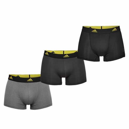 Adidas Active Micro Flex Eco Trunk 3Pk Черно Мъжко облекло за едри хора