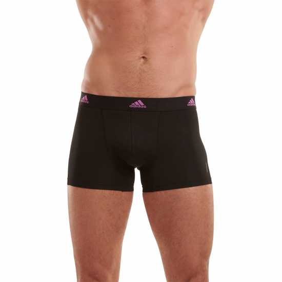 Adidas Active Micro Flex Eco Trunk 3Pk Черно Мъжко облекло за едри хора