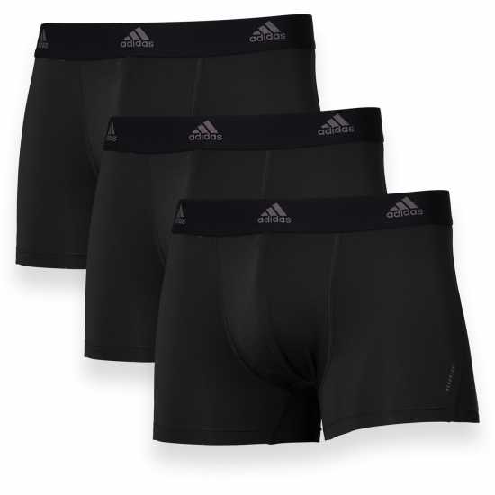 Adidas Active Micro Flex Eco Trunk 3Pk Черно Мъжко облекло за едри хора