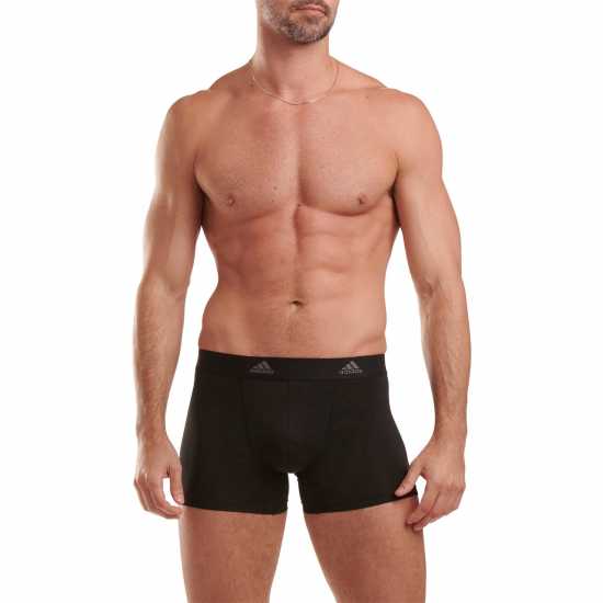 Adidas Active Micro Flex Eco Trunk 3Pk Черно Мъжко облекло за едри хора