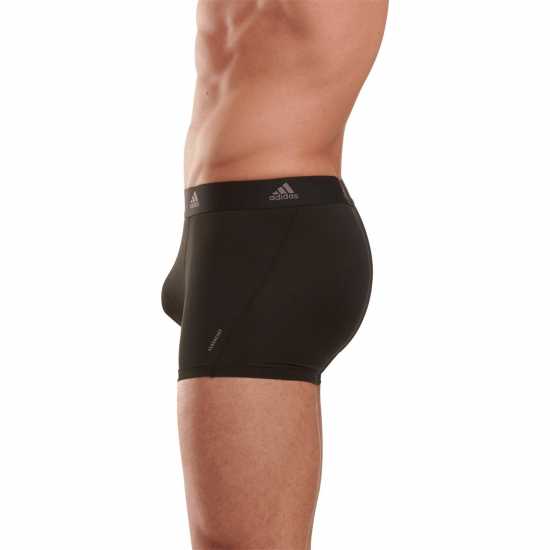 Adidas Active Micro Flex Eco Trunk 3Pk Черно Мъжко облекло за едри хора