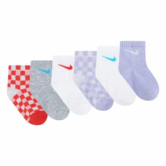 Nike 6Pk Quart Sck Bb99  Детски чорапи